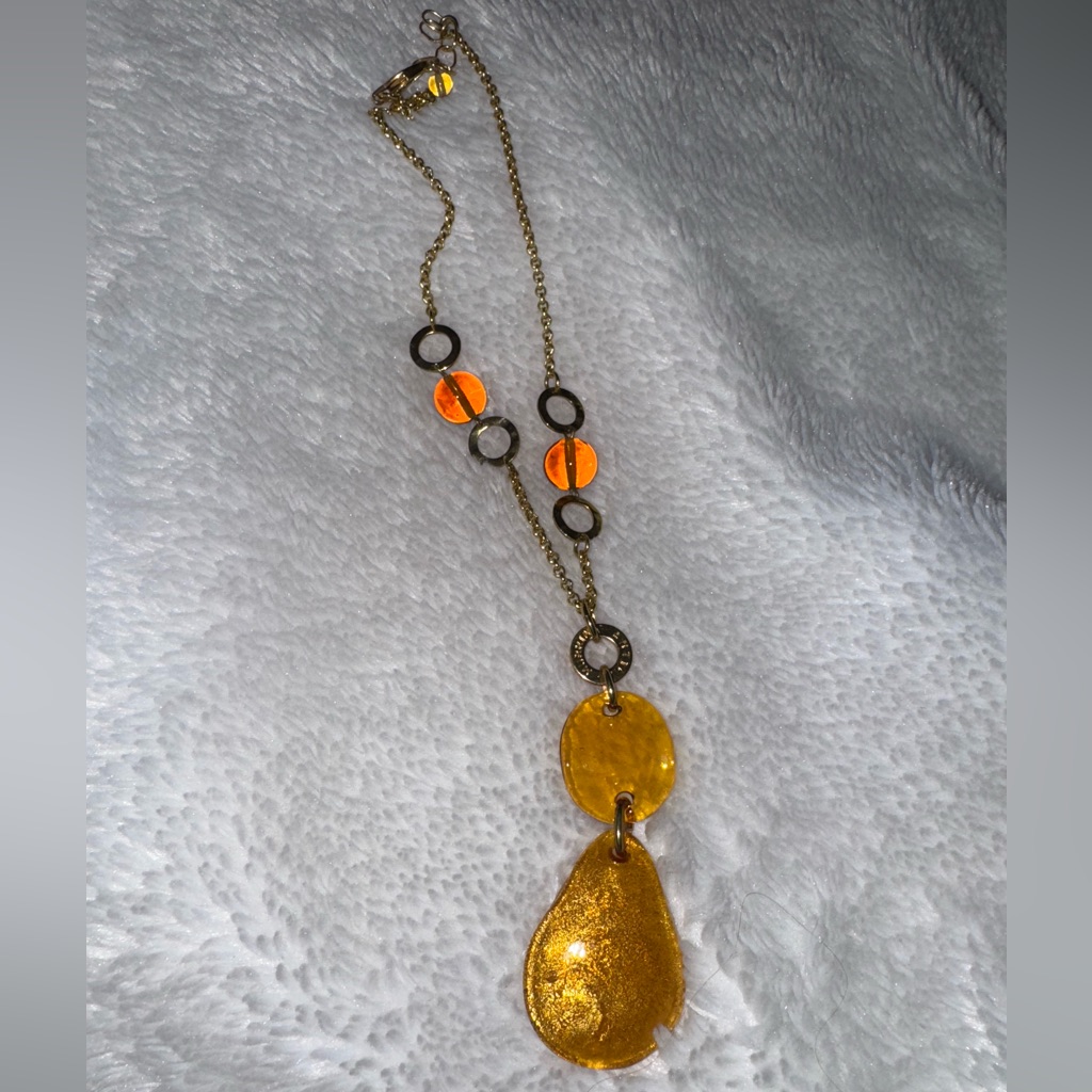 Stunning Antica Murrina Murano Italian Glass Necklace. Adjustable